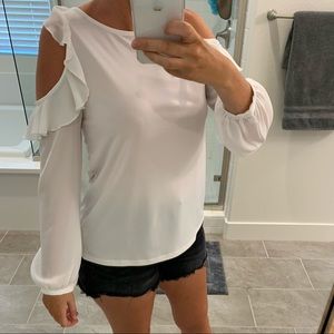 Halogen Cold Shoulder top
